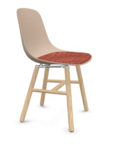 Retro assise tapissée