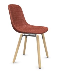 Wood tapissée