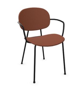 Tondina Pop avec accoudoirs tapissée